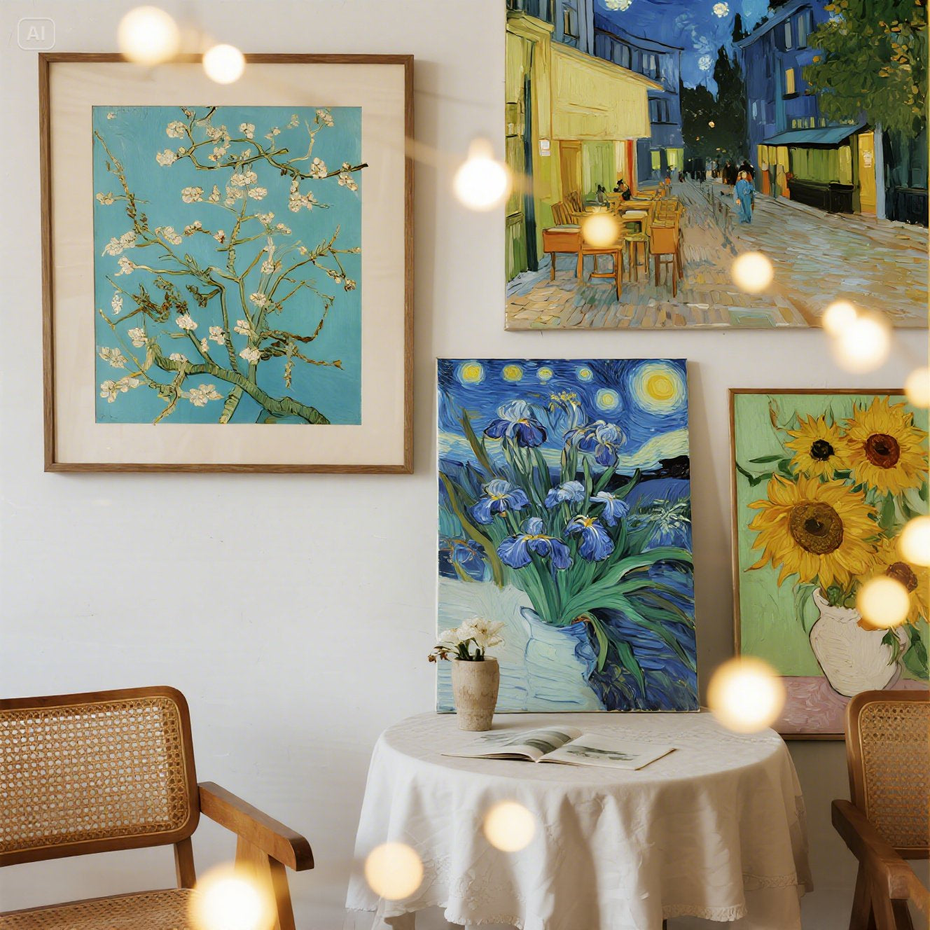 Van Gogh Wall Art Bundle – 5 Timeless Masterpieces
